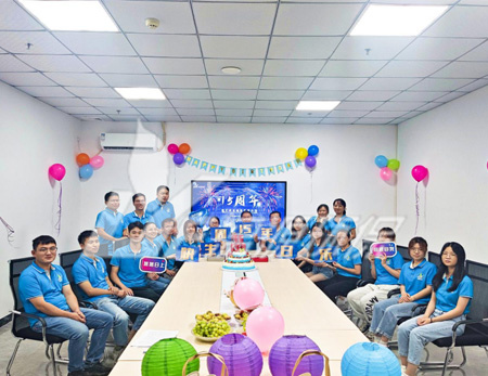 工业废水处理厂家好运来十五周年暨中秋聚餐暨9月生日会